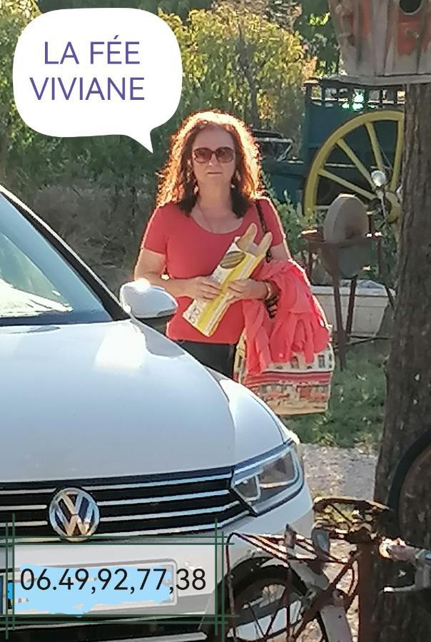 La Fee Viviane Et Michel L'Enchanteur Robion en Luberon Luaran gambar